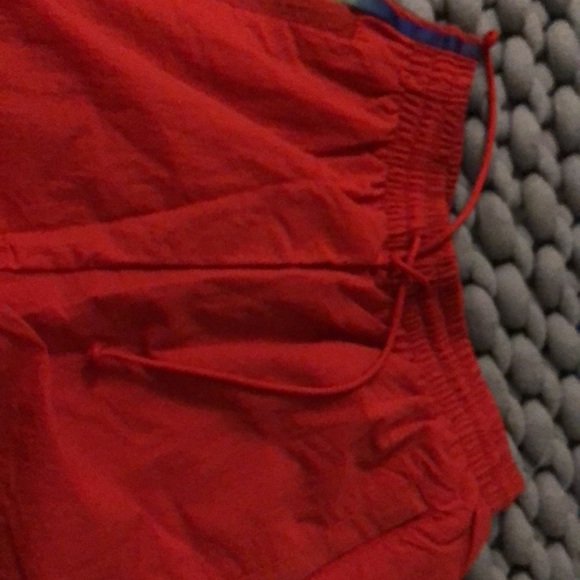 Red Adidas swish pants! Vintage style, never been worn, super cute and trendy! - Picture 11 of 14